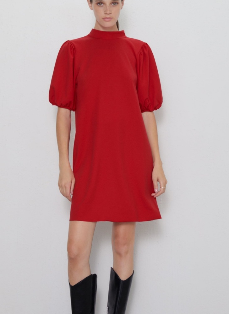 NWT Zara Balloon Sleeves Dress S